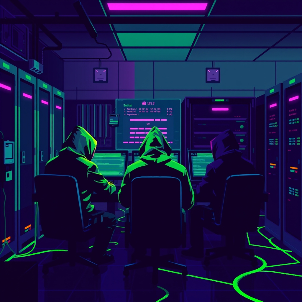 DarkSide — varian pixel-art