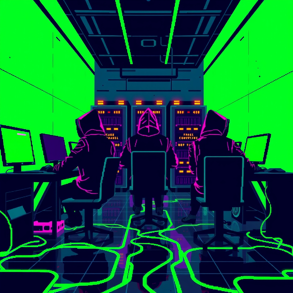 Lazarus Group — varian pixel-art