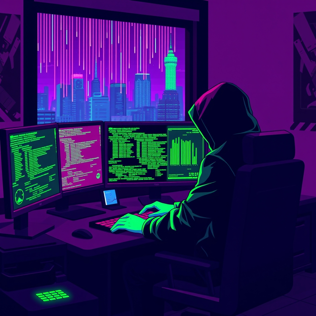Bjorka & 279 Juta Data BPJS Kesehatan (2022) — varian pixel-art