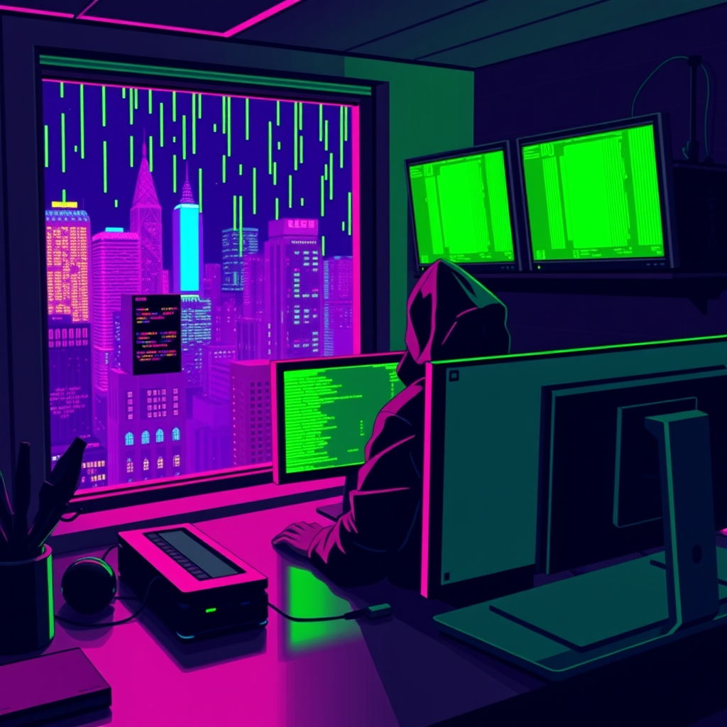 Buronan: "Bjorka" — Atribusi Belum Pernah Tuntas (2022-2026) — varian pixel-art