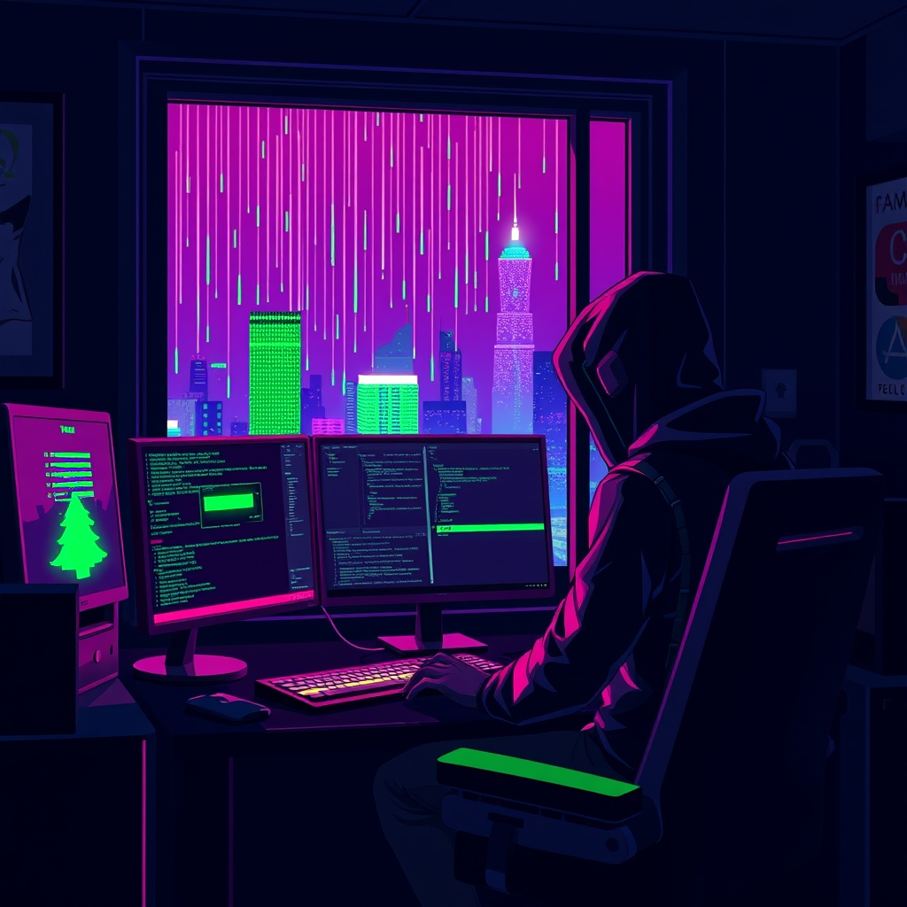 Buronan: Bos Kompleks Scam Sihanoukville & Bavet — varian pixel-art