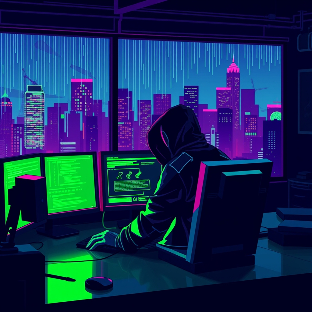 Colonial Pipeline 2021: DarkSide Ransomware Lumpuhkan BBM Pantai Timur AS — varian pixel-art