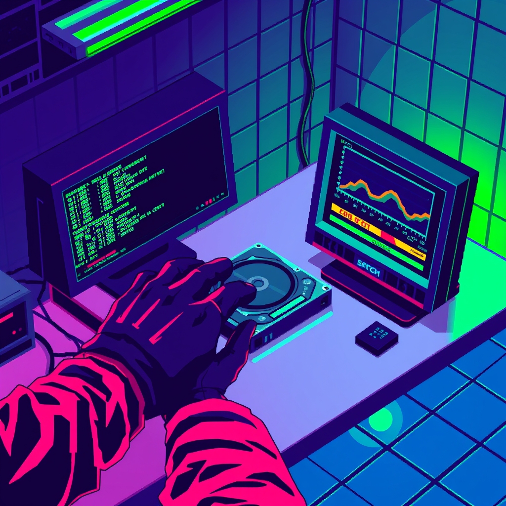 CrowdStrike Falcon 19 Juli 2024: Forensik Crash Loop yang Menghentikan Dunia — varian pixel-art