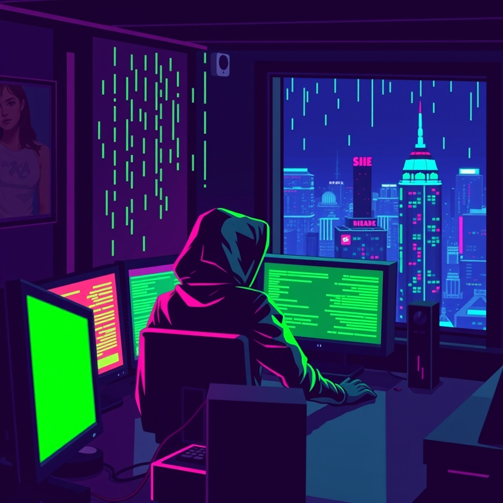 Kasus Indra Kenz: Binomo, Fake P&L, Vonis 10 Tahun (2022) — varian pixel-art