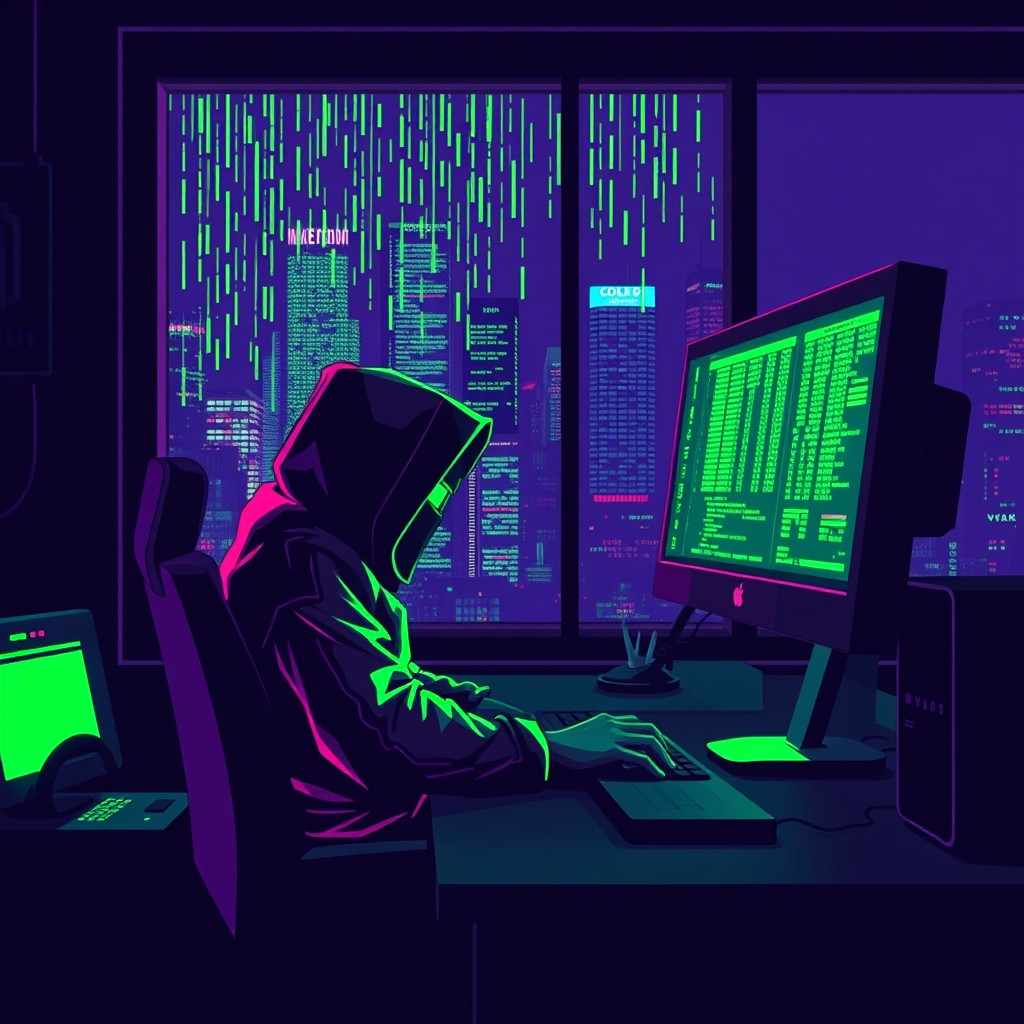 Mustang Panda Targetkan Bank Indonesia dengan Phishing Canggih 2024 — varian pixel-art