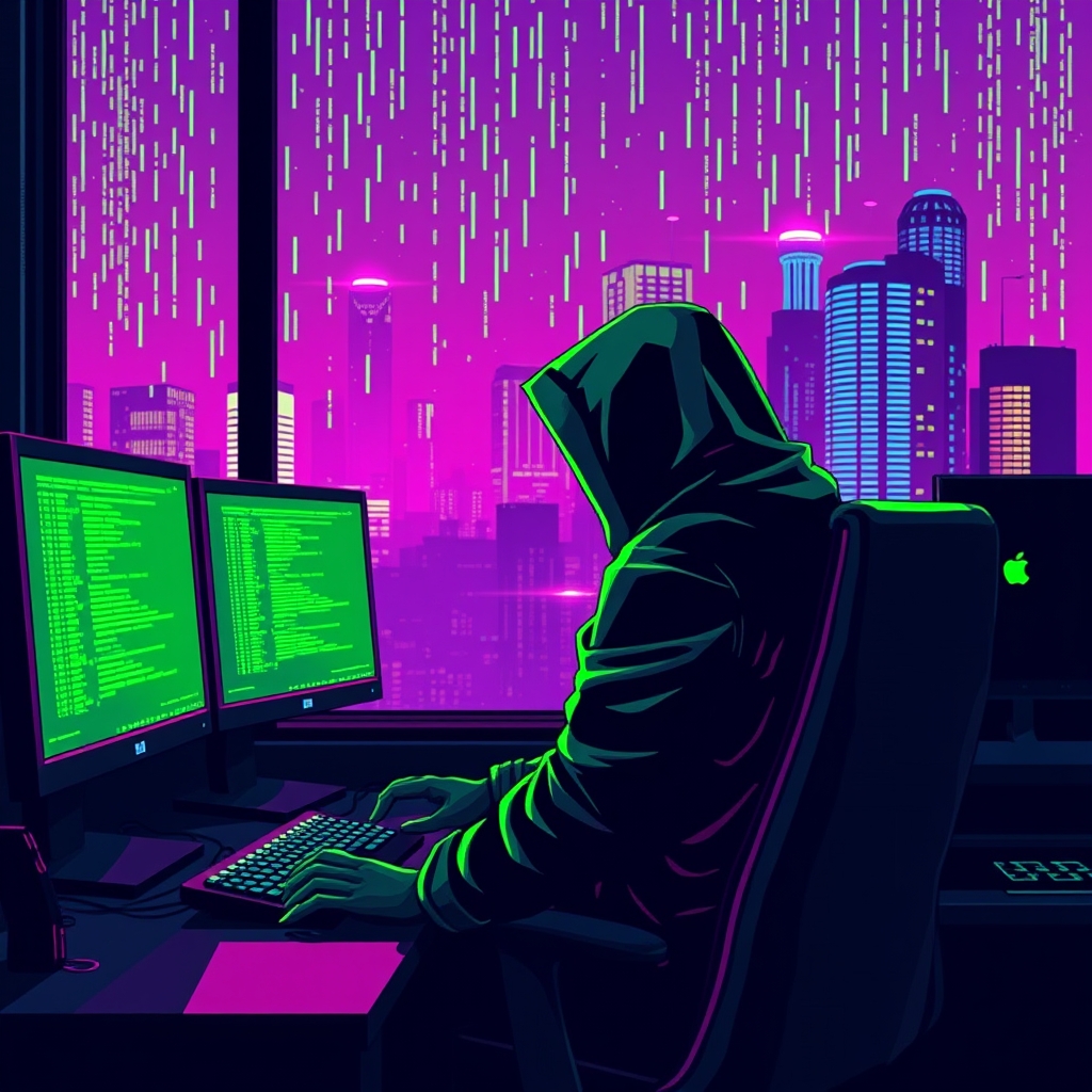 Mustang Panda Infiltrasi Kementerian Indonesia via Phishing Canggih — varian pixel-art