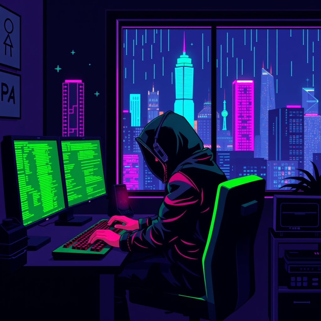 Pig Butchering Kamboja: 88 WNI Diselamatkan dari Kompleks Scam (2023) — varian pixel-art