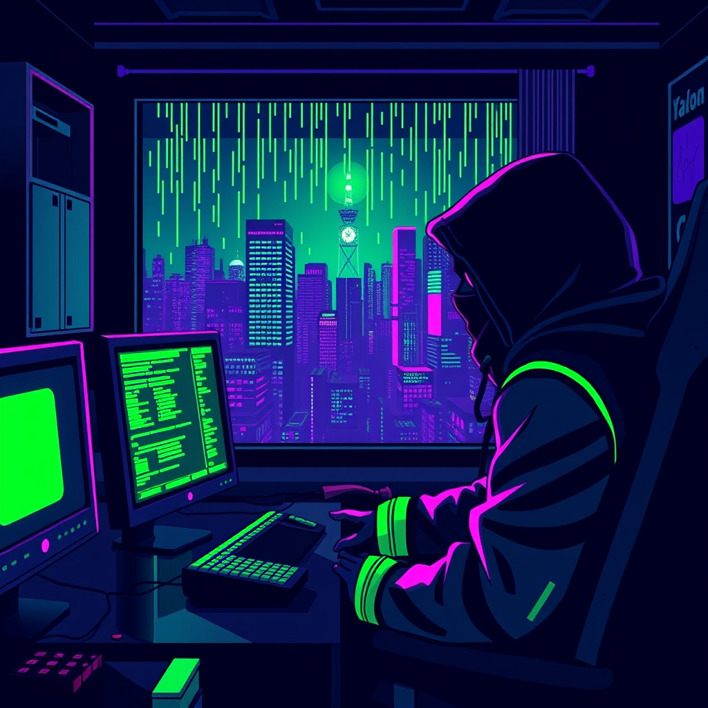 Serangan Skimming ATM BCA dengan Malware Ploutus.D 2024 — varian pixel-art