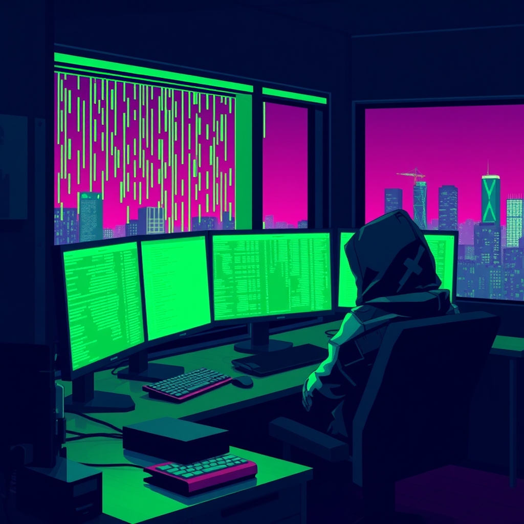 WannaCry 2017: Ransomware Lazarus Lumpuhkan 200.000 Komputer di 150 Negara — varian pixel-art