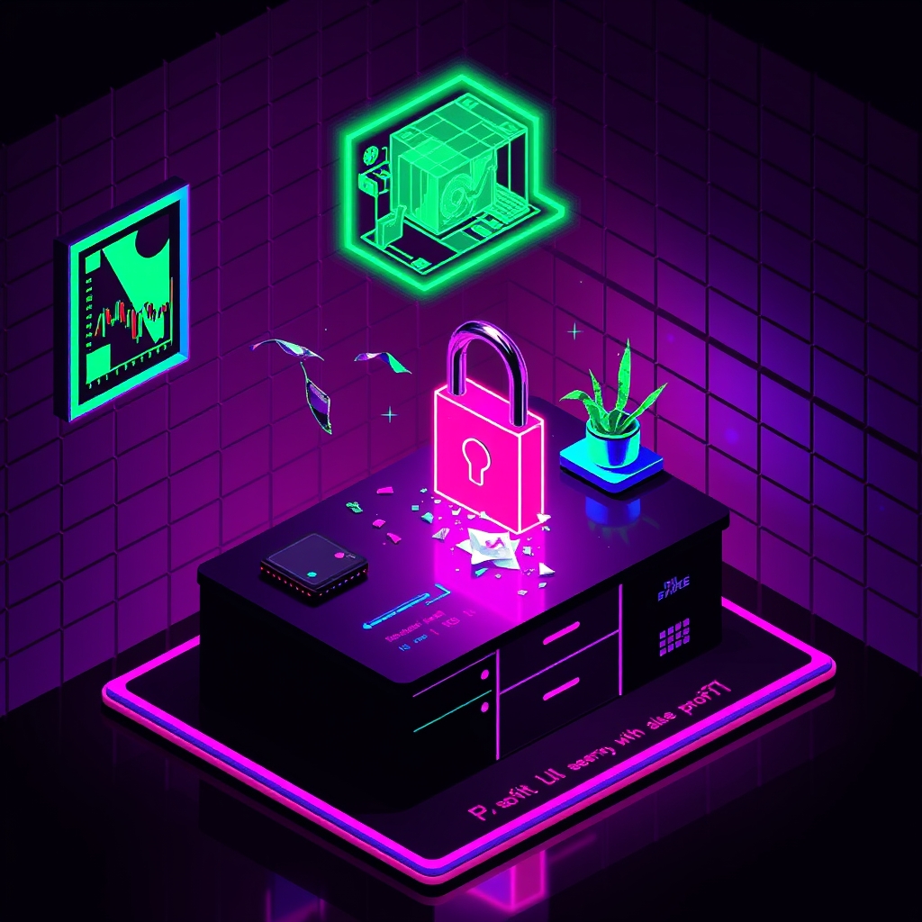 Fake P&L Flex — varian pixel-art
