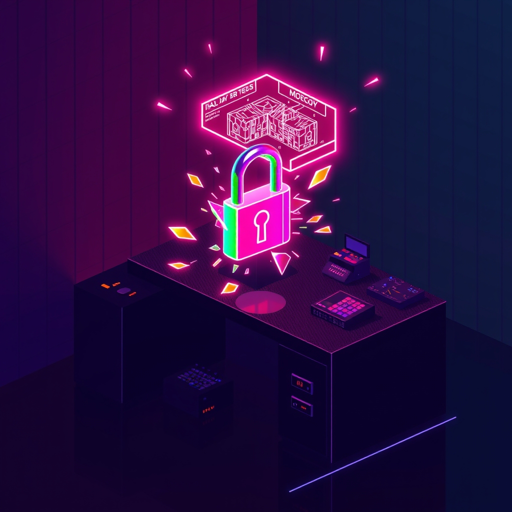 Zero-Day Exploit — varian pixel-art